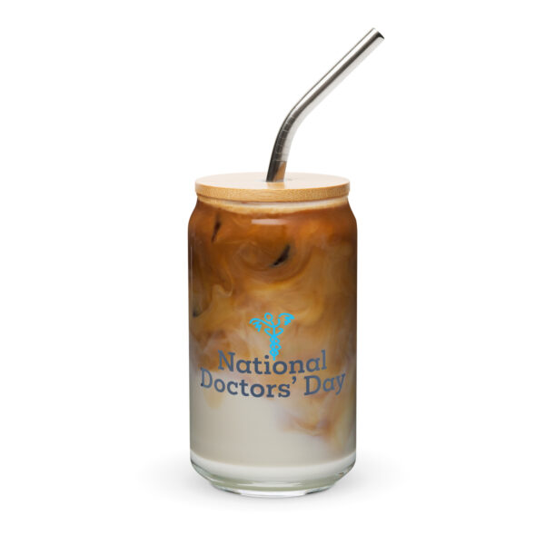 National Doctors Day Iced Coffee Glass - Image 7