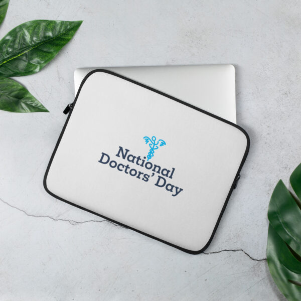 National Doctors Day Laptop Sleeve - Image 2