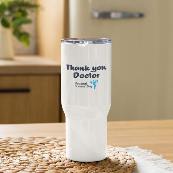 Thank You Travel Mug with Handle